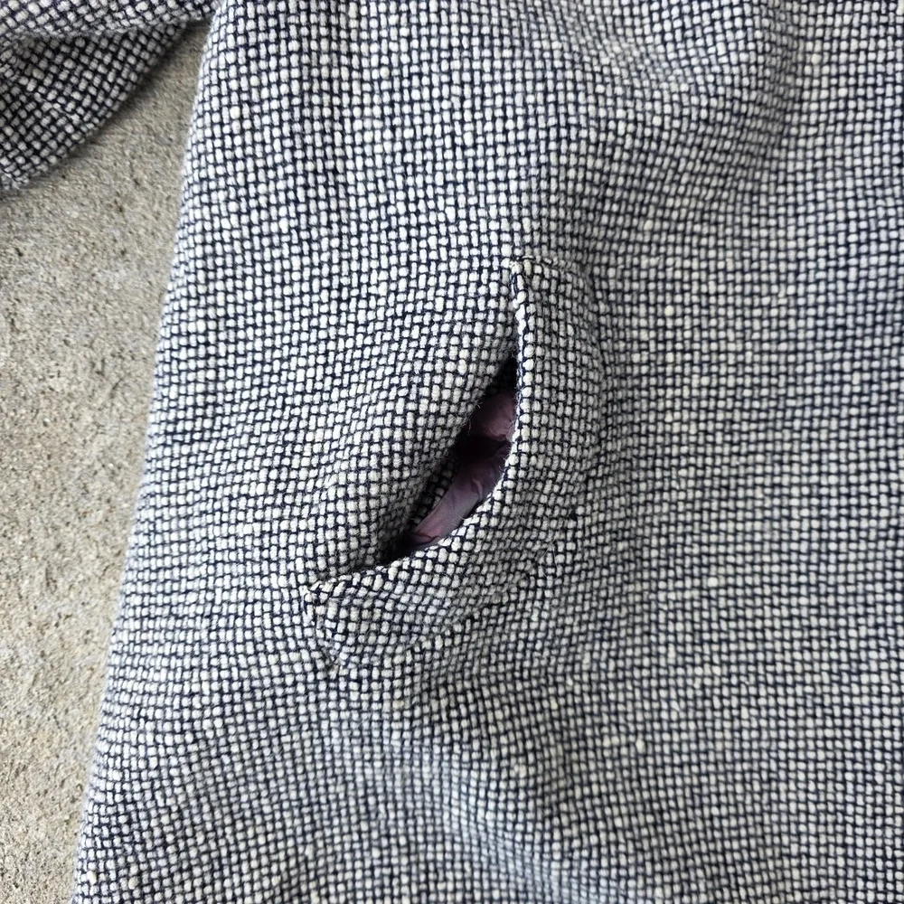 Belle Shoppe Vintage Wool Tweed Coat Women's Medium